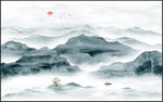意境山水画