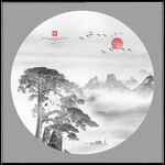水墨画