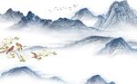新中式背景墙