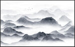 山水背景