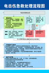 电击伤急救处理流程图