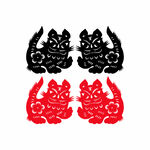 虎年剪纸