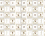 大牌字母格子