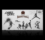 篮球馆装饰画背景墙