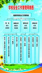 学校安全工作管理网络图