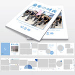 儿童成长相册纪念册