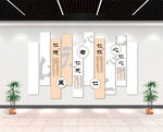 中华传统美德文化墙