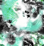 扎染山水画