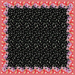 大牌方巾 小碎花