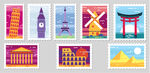 世界著名国家邮票