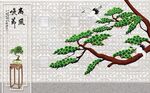 中式电视背景墙