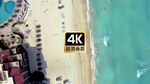 短视频素材航拍海岛度假村海岸