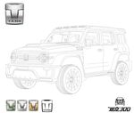 坦克300矢量