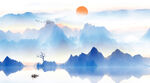 新中式山水画