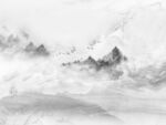 大理石纹水墨山水