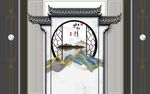 新中式背景墙