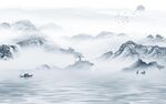 新款意境新山水 tif分层图