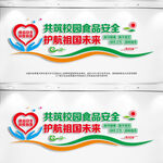 学校食堂文化墙