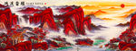 鸿运当头装饰画