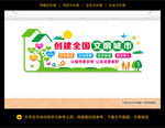 文明城市文化墙
