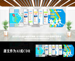 高端创意企业发展宣传文化墙