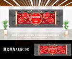 中国风创意校园文化墙