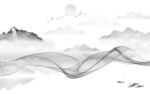 高端新山水画 TIF文件分层