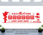 核心价值观文化墙