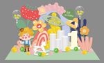 彩色生日