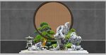 中式意境背景墙装饰画