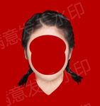 女生发型模板