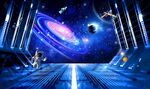 3D星空立体画