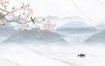 新中式电视背景墙