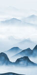 高端山水玄关画 TIF分层图