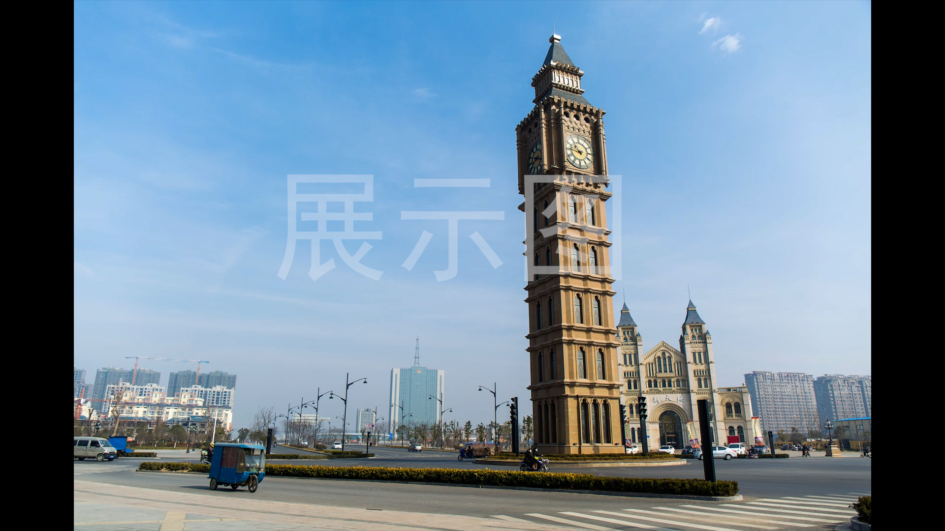 泗阳大本钟延时摄影