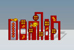 民俗文化 传统艺术 景观小品 