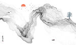 新中式山水画