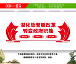 放管服文化墙