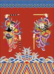 门神 门帘