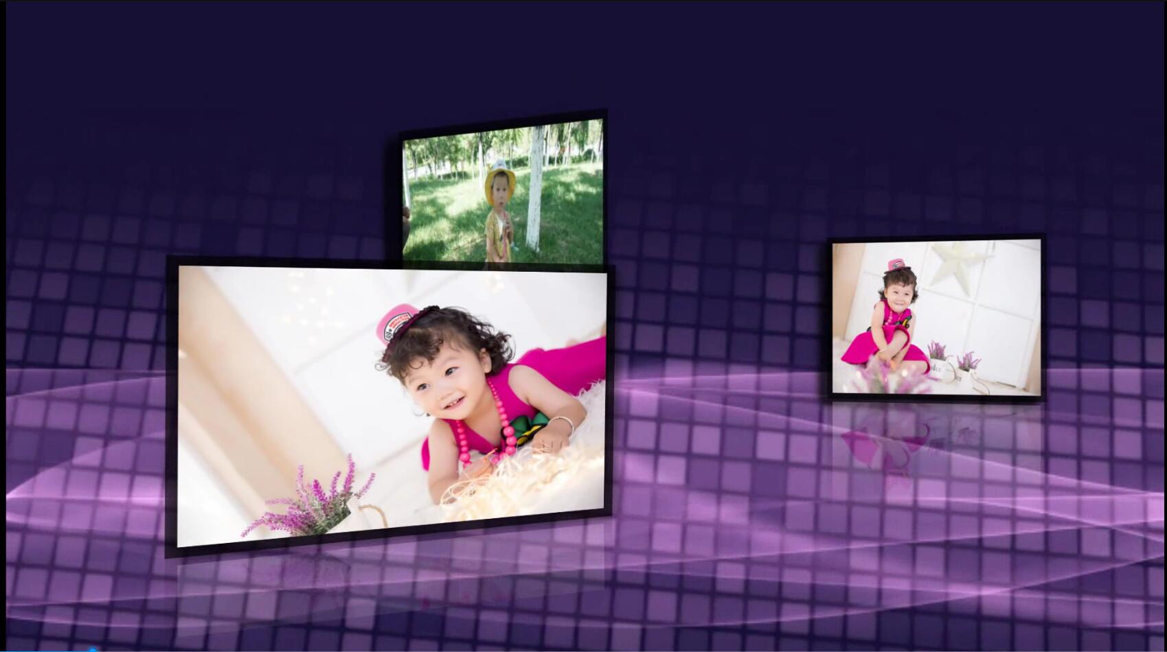 会声会影X4电子相册模板