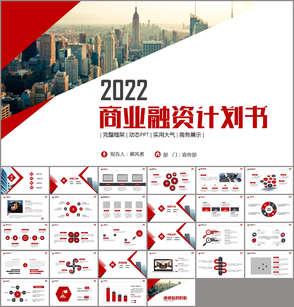 创业计划书项目融资商业计划书