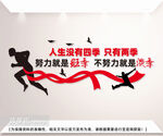 企业奋斗标语文化墙