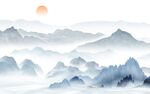 新中式背景墙
