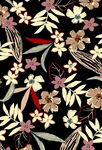传统色块花