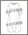 服装设计连衣裙女装