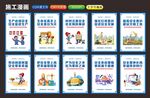 安全施工漫画 标语