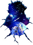 星空立体画