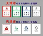 天津市垃圾分类标识