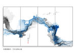 泼墨山水画