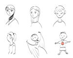 插画人物